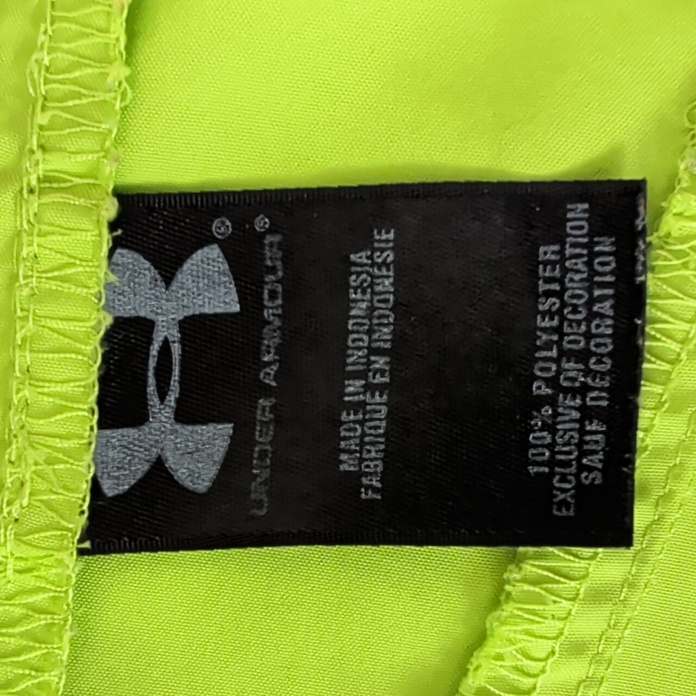 Under Armour Loose Zip Up Lightweight Windbreaker Jacket YMD Youth Medium - Picture 3 of 16
